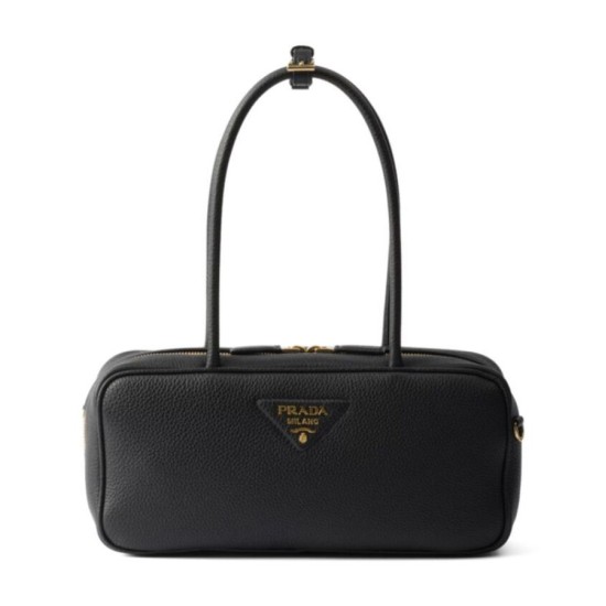 Replica Prada Medium Top-handle Bag 1BB126 Black
