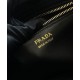 Replica Prada Medium Top-handle Bag 1BB126 Black