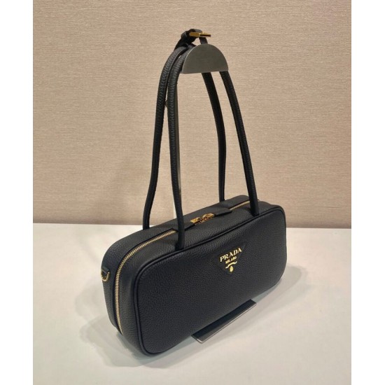 Replica Prada Medium Top-handle Bag 1BB126 Black