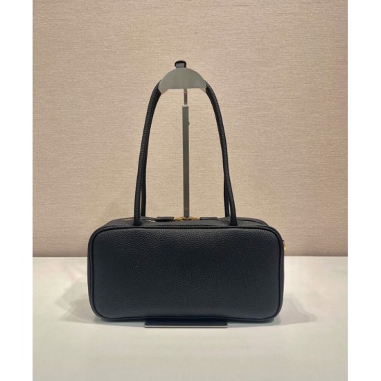 Replica Prada Medium Top-handle Bag 1BB126 Black