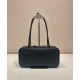 Replica Prada Medium Top-handle Bag 1BB126 Black