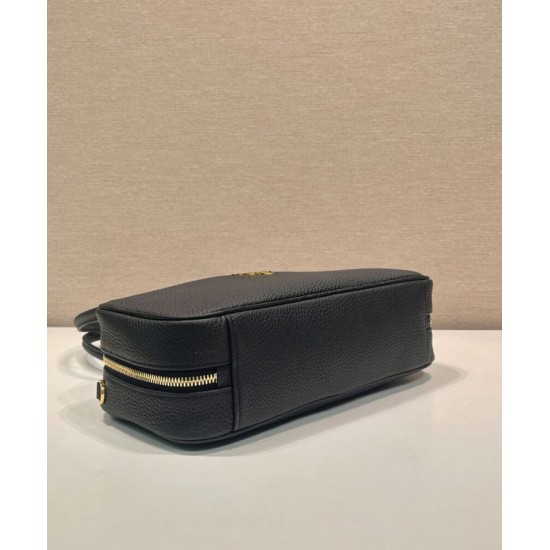 Replica Prada Medium Top-handle Bag 1BB126 Black