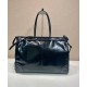 Replica Prada Leather Tote Bag 2VG128 Black Replica Prada Leather Tote Bag 2VG128 Black
