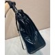 Replica Prada Leather Tote Bag 2VG128 Black Replica Prada Leather Tote Bag 2VG128 Black