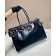 Replica Prada Leather Tote Bag 2VG128 Black Replica Prada Leather Tote Bag 2VG128 Black