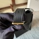 Replica Celine Small/Medium Bucket Louise Bag Black Smooth Calfskin