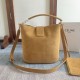 Replica Celine Medium Louise Bag Suede Calfskin Fawn
