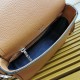 Replica Prada Flap Small Shoulder Bag Grained Brown