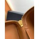 Replica Prada Mini Vanity Bag Grained Brown