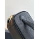 Replica Prada Mini Vanity Bag Grained Black