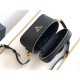 Replica Prada Mini Vanity Bag Grained Black