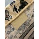 Replica Dior Medium Book Tote Bag Raffia with Dior Cabinet de Curiosites Beige