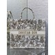 Replica Dior Large Book Tote Bag Gold-Tone Millefiori Unicorn Embroidery