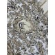 Replica Dior Large Book Tote Bag Gold-Tone Millefiori Unicorn Embroidery