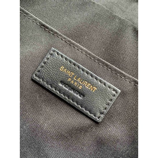 Replica YSL saint Laurent Lou camera bag black quilted calfskin