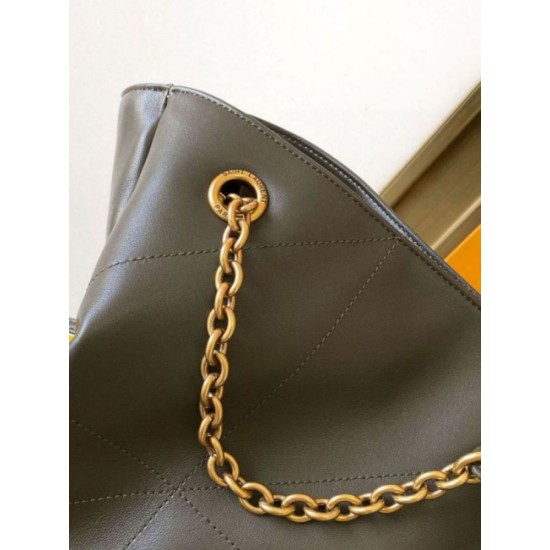 Replica YSL Saint Laurent Jamie 4.3 Large Pochon Shopping Bag Light Musk