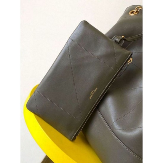 Replica YSL Saint Laurent Jamie 4.3 Large Pochon Shopping Bag Light Musk