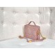 Replica Christian Dior Caro Box Bag with Chain Pink Replica Christian Dior Caro Box Bag with Chain Pink