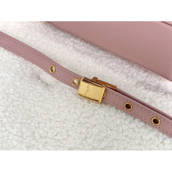 Replica Christian Dior Caro Box Bag with Chain Pink Replica Christian Dior Caro Box Bag with Chain Pink