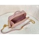 Replica Christian Dior Caro Box Bag with Chain Pink Replica Christian Dior Caro Box Bag with Chain Pink
