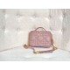 Replica Christian Dior Caro Box Bag with Chain Pink Replica Christian Dior Caro Box Bag with Chain Pink