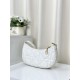 Replica Christian Dior CD Lounge Bag Supple Macrocannage White