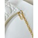Replica Christian Dior CD Lounge Bag Supple Macrocannage White
