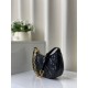 Fake Christian Dior CD Lounge Bag Supple Macrocannage Black Replica