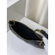 Fake Christian Dior CD Lounge Bag Supple Macrocannage Black Replica