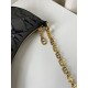 Fake Christian Dior CD Lounge Bag Supple Macrocannage Black Replica