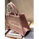 Replica Christian Dior Small Book Tote Bag Cannage Embroidery Pink Fake Christian Dior Small Book Tote Bag Cannage Embroidery Pink Replica