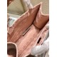 Replica Christian Dior Small Book Tote Bag Cannage Embroidery Pink Fake Christian Dior Small Book Tote Bag Cannage Embroidery Pink Replica