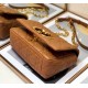 Fake Christian Dior Small Caro Bag Cannage Calfskin Brown Replica Replica Christian Dior Small Caro Bag Cannage Calfskin Brown