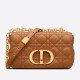 Fake Christian Dior Small Caro Bag Cannage Calfskin Brown Replica Replica Christian Dior Small Caro Bag Cannage Calfskin Brown