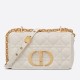 Replica Christian Dior Small Caro Bag Cannage Calfskin White Replica Christian Dior Small Caro Bag Cannage Calfskin White