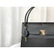 Replica Christian Dior Parisienne Bag Smooth Calfskin Black