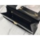 Replica Christian Dior Parisienne Bag Smooth Calfskin Black