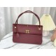 Fake Christian Dior Parisienne Bag Smooth Calfskin Claret Replica