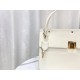 Replica Christian Dior Parisienne Bag Smooth Calfskin White