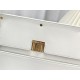 Replica Christian Dior Parisienne Bag Smooth Calfskin White