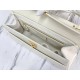 Replica Christian Dior Parisienne Bag Smooth Calfskin White
