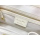 Replica Christian Dior Parisienne Bag Smooth Calfskin White