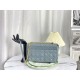 Replica Christian Dior Large Dior Caro Bag Light Blue