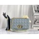 Replica Christian Dior Large Dior Caro Bag Light Blue