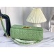 Replica Christian Dior Large Dior Caro Bag Green