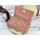 Replica Christian Dior Large Dior Caro Bag Pink