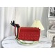 Fake Christian Dior Large Dior Caro Bag Red Replica