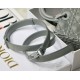 Fake Christian Dior Lady D-Joy Bag Calfskin with Diamond Motif Grey Replica