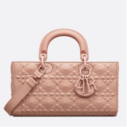 Replica Christian Dior Lady D-Joy Bag Calfskin with Diamond Motif Poudre