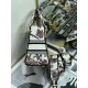 Replica Christian Dior Medium Lady D-Lite Bag Jardin Botanique Embroidery White
